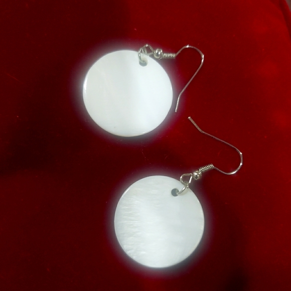 GENUINE NATURAL OVAL RICE-Shape Necklace with matching earrings - Picture 4 of 10